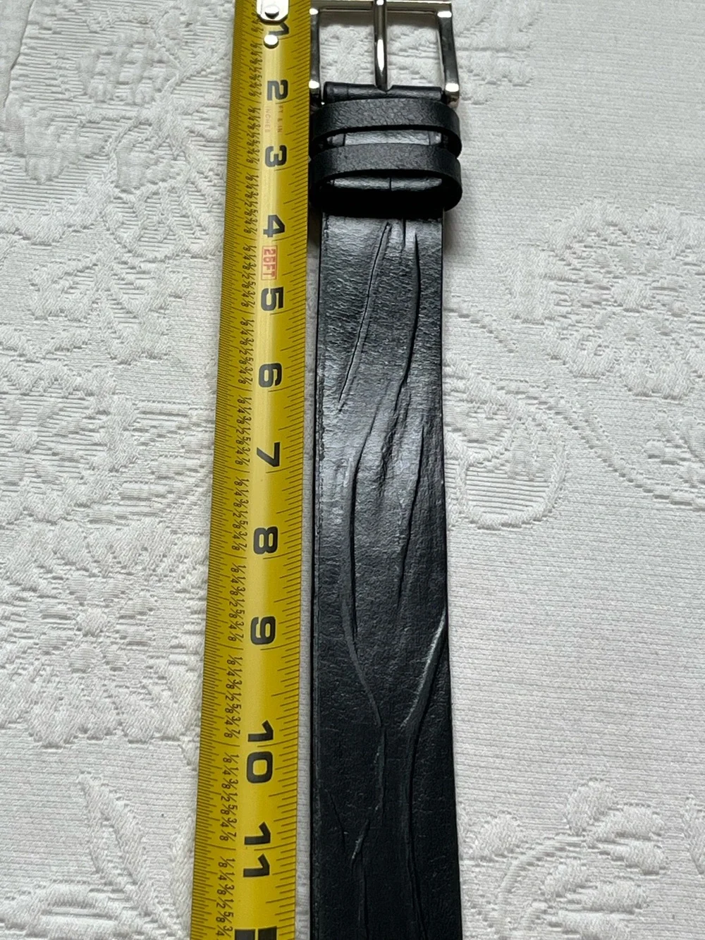 ARMOIR Fashion Canada Handcrafted Black Leather Belt 34 Old Money Classic